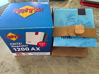 FRITZ! FRITZ!Repeater 1200 AX WLAN Repeater Wi‑Fi 6 802.11ax Wireless Weiß