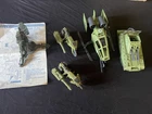 Vintage GI Joe  ARAH Vehicle Lot Skyhawk FLAK Cannon Armadillo RAM Cycle Parts