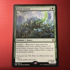 MTG Magic the Gathering Scute Swarm Zendikar Near Mint Regular