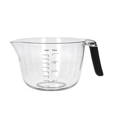 KitchenAid 8 Cup Batter Bowl Black Mixing Pouring Jug Non-Slip Handle - 1.9L
