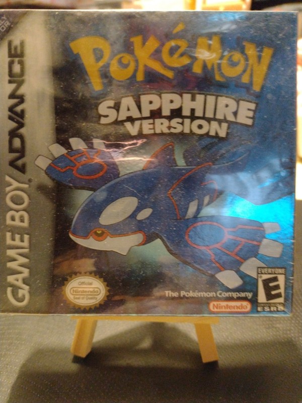 Pokémon Sapphire Version Gameboy Advance Game(READ DESCRIPTION)