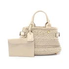 Loewe Handbag Beige Leather #RCB8992