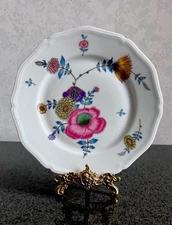 5 Raynaud Ceralene Limoges “Anemones” 2 Luncheon 3 Salad / Dessert Plate Lot