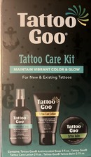 Tattoo Goo 3 Piece Aftercare Kit  Soap, Balm,  Healing Lotion