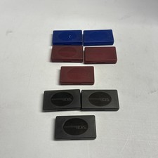 Lot Of 8 Official Nintendo DS Cartridge Game Carrying Cases - Misc Colors