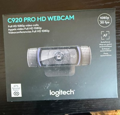 BRAND NEW LOGITECH C920s PRO HD WEBCAM FULL HD 1080p W/Privacy Shutter