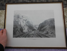 last listing J.C BOURNE VINTAGE FRAMED BLISWORTH CUTTING PRINT