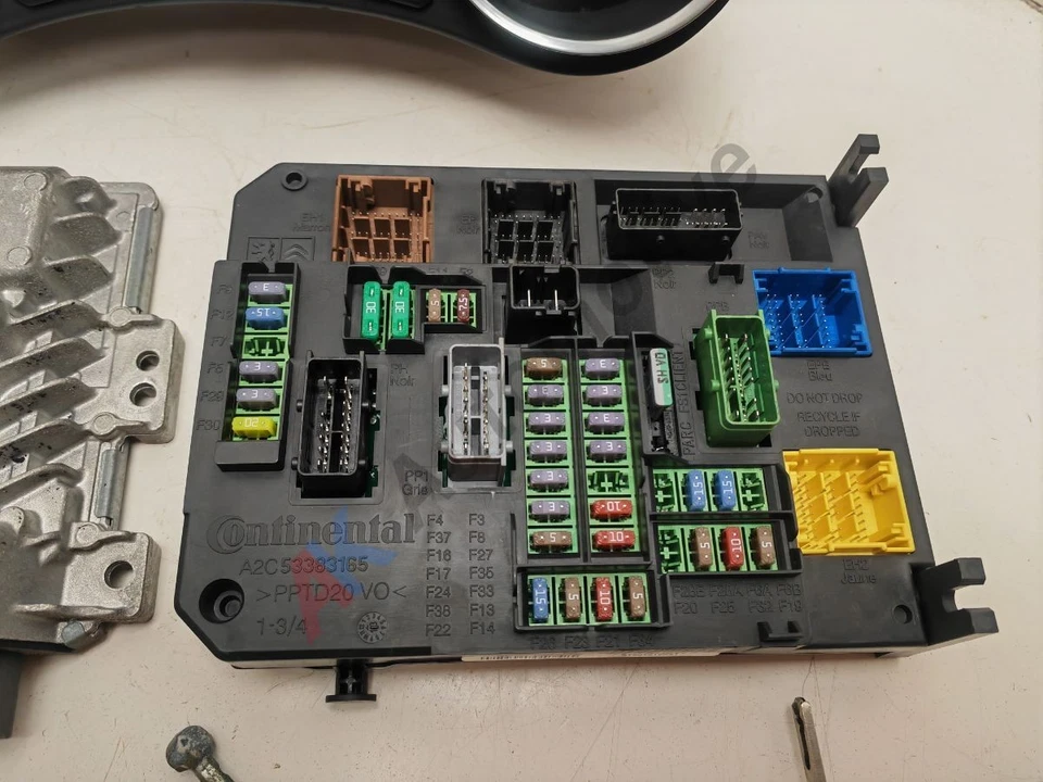 Citroen DS4 MK1 2010-2018 Engine ECU Lock Set Kit 1.6 HDI Diesel 9800268980 - Image 4 of 4