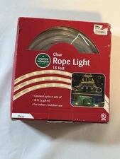 WINTER WONDER LANE ROPE LIGHTS 18 FEET STRAND RED STEADY BURNING~BRAND NEW~