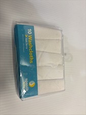 Spasilk Washcloth Wipes Set for Newborn Boys and Girls, Soft Terry Washcloth Set