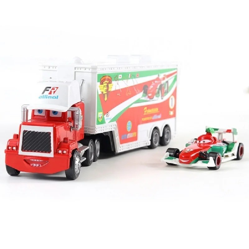 Disney Pixar Cars 86 Chick Hicks Mack Truck 1:55 Diecast Toys Car Loose Toys USA