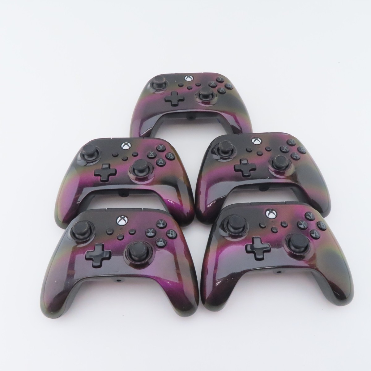 Lot Of 5 PowerA Advantage Wired Controller XBGPADWI -Sparkle for