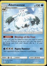 Abomasnow - 38/156 - Rare