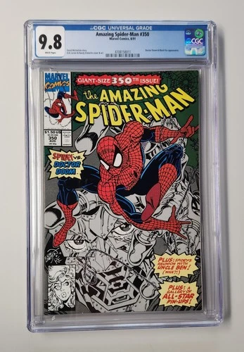 Amazing Spider-Man #350 CGC 9.8 New Slab - Doctor Doom appearance