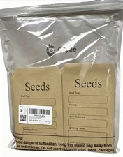 100 Pcs Seed Envelopes Resealable Self Adhesive Seed Packets 3.15 x 4.72 Inch