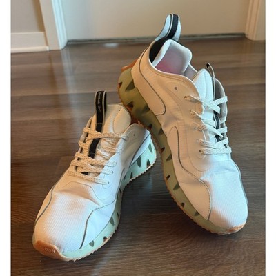 Reebok Zig Dynamica Men s Sneakers White Sage Green | Size 10.5