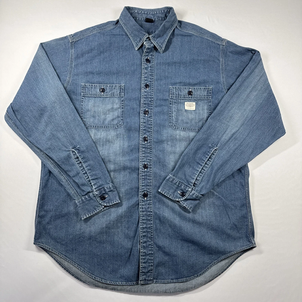 Polo Ralph Lauren Denim Casual Button-Down Shirts for Men for sale