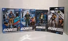 Hasbro G.I. Joe Classified Lot Of 4 Flint, Tunnel Rat Alpine, Iron-knife Figures