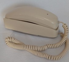 Western Electric Ivory Trimline Telephone Touch tone wall phone, new Works