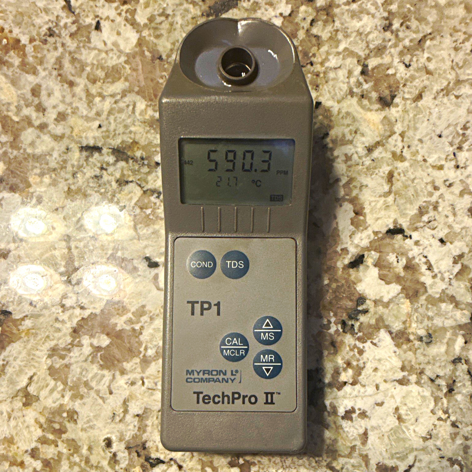 Myron L Company TechPro II TP1 Conductivity/TDS Meter 0-14, 0-9999uS/ppm