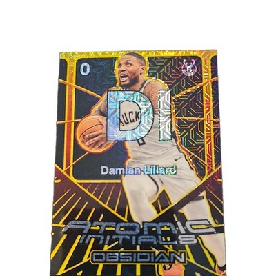 2024-25 Panini Obsidian Atomic Vitriol 08/10 Damian Lillard #10 Bucks