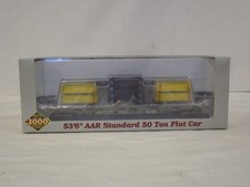 Proto 920-54542 Drgw Rio Grande 536 Aar 50 T Flat Car Wwagon Barrel Load Nib
