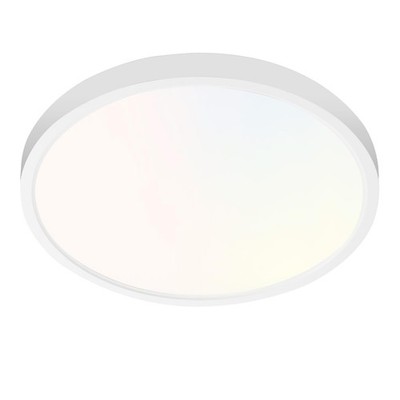 9 Inch Selectable CCT LED Round Flat Panel Light, 18W 1800LM 3000K/4000K/5000...