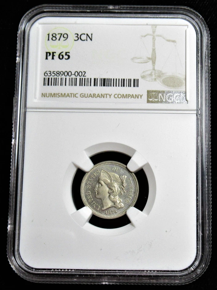 1879 3CN PR65 NGC - Image 3 of 4