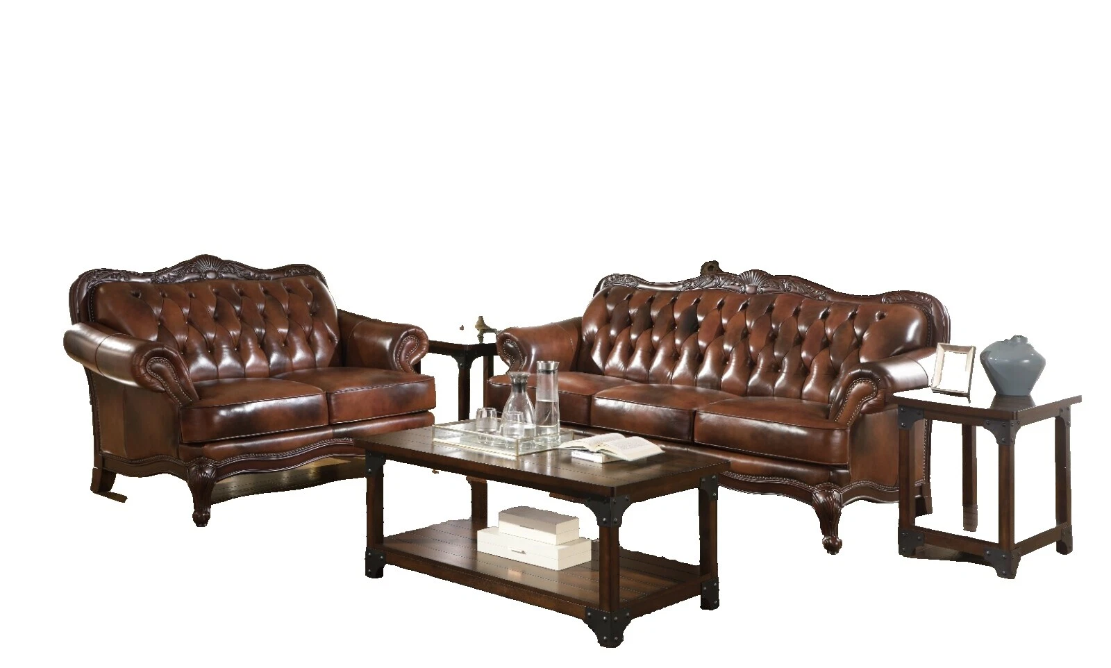 Brown Leather Sofa Sets