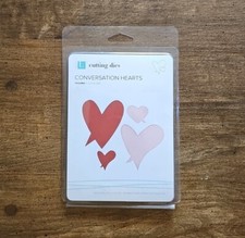 Lifestyle Crafts Cutting Dies CONVERSATION HEARTS DC0041 Valentines