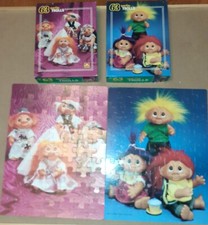 Vintage 1992 Norfin Trolls Puzzles 63 pc. Golden Ages 5-10 5465A 5465B