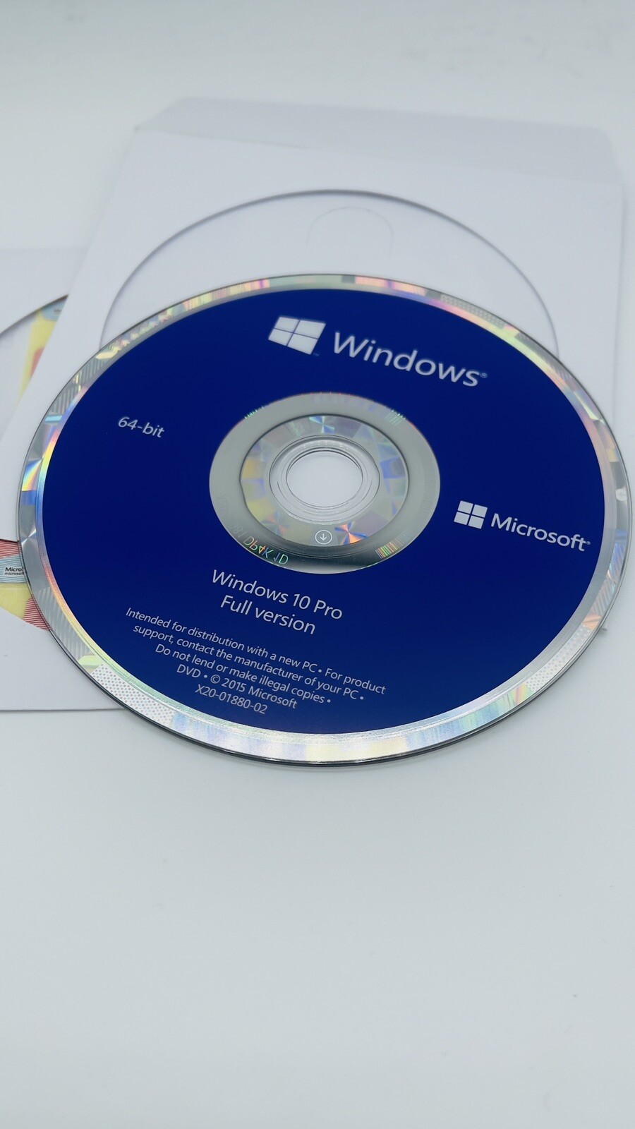 New Windows 10 PRO 64 bit CD with New license key & FREE Windows 11 Pro ...