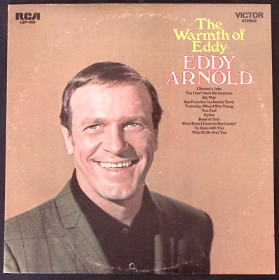 EDDY ARNOLD THE WARMTH OF EDDY RCA VICTOR RECORDS VINYL LP 130-4 W
