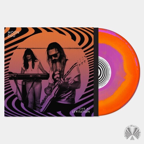 Moon Duo - Live At Levitation [Новый виниловый альбом] Цветной винил, Оранжевый, фиолетовый