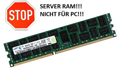Samsung 8GB komp. Kingston KTH-PL316/8G KTD-PE316/8G DDR3 1600 MHz ECC REG RDIMM