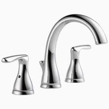 Peerless Dulcet 2-handle Widespread WaterSense Bathroom Sink Faucet Chrome