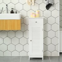 Badschrank Badezimmerschrank Beistellschrank Hochschrank Nachttisch BBC43WT