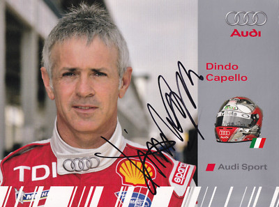 Autogramm - Dindo Capello (Motorsport) - Tourenwagen