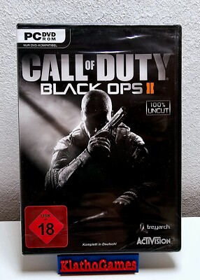PC Computer Spiel Call of Duty: Black Ops II 2 COD BO 2  NEU NEW SEALED  Y810