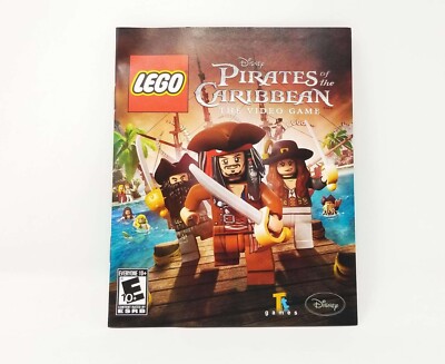Lego Pirates of the Caribbean Manual Instruction Booklet ONLY