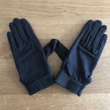 Horse Riding Gloves, BLACK, LARGE, Showing, Dressage, FREE UK Postage