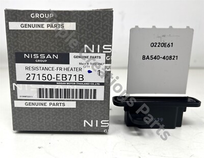 Genuine Nissan 27150-EB71B Resistance Resistance-Electric Heater