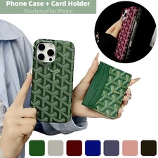 Shockproof Phone Case Card Holder For iPhone 17 16e 15 14 Plus 13 12 11 Pro Max