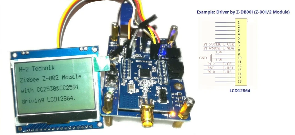Zigbee Module with TI CC2530 CC2591 UART2Zigbee Firmware support Z-Stack (IAR) - Bild 2 von 2