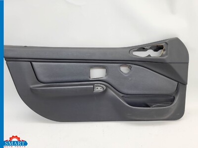 BMW Z3 Roadster Interior Door Panel Trim Cover Black Set Left +