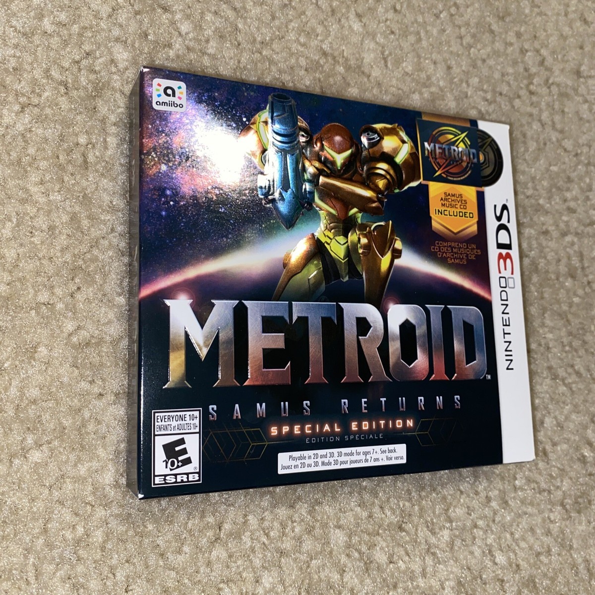 New Metroid: Samus Returns Special Edition (Nintendo 3DS, 2017