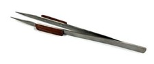 Heavy Duty Straight Tweezers Ideal for General Use 180 mm Long 1.6mm Thick