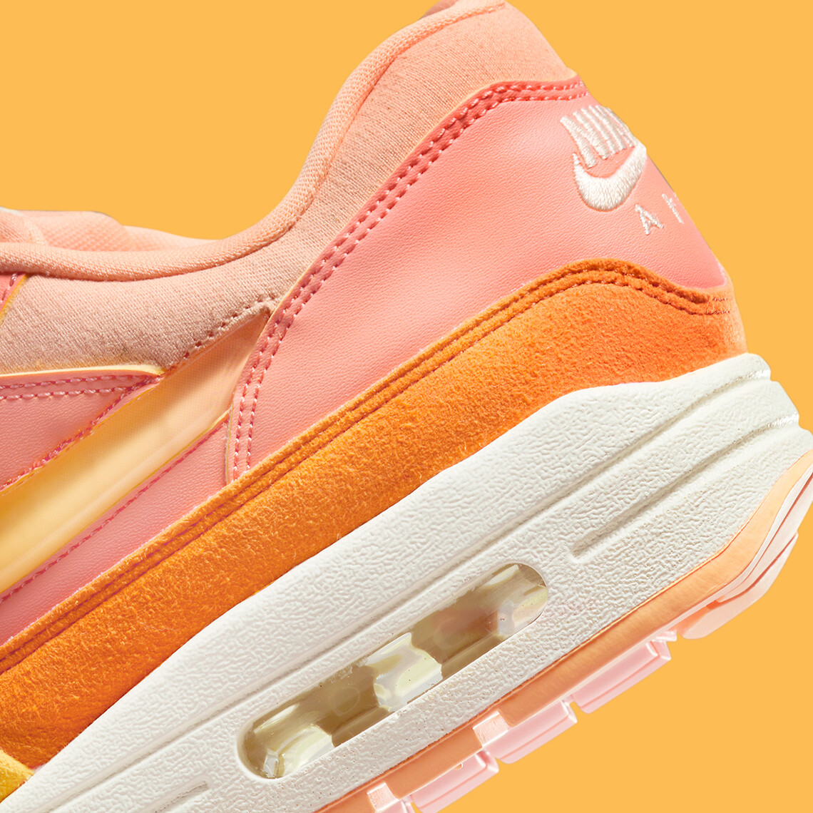 Nike Air Max 1 SP Puerto Rico Orange Frost/Citron Pulse Men Size 10.5 FD6955-800 Air Max 1 x Puerto Rican Day  main image 4