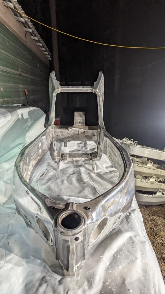 Kawasaki Ninja ZX9 ZX9R ZX900 1994 cuadro principal chasis recto  Foto 3 de 4