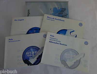 Carteira Board Manual de Instruções Bordmappe VW Polo 6N, Stand 1995